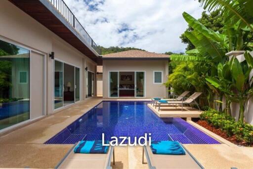 Beautiful Modern 5 bedroom villa in walking distance to Nai Harn beach,
