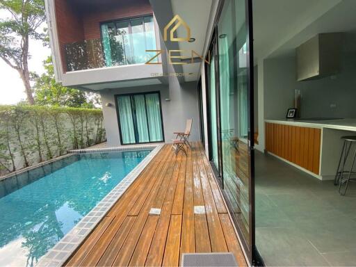 Modern Pool Villa: 3 Bedrooms in Bang Tao for Rent