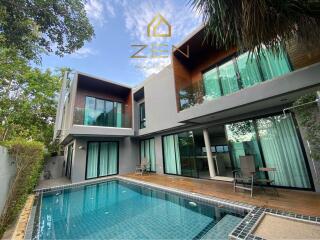 Modern Pool Villa: 3 Bedrooms in Bang Tao for Rent