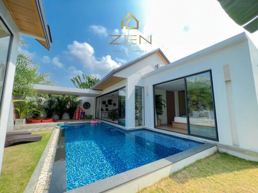 Private Pool Villa with 3 Bedrooms in Thalang for Rent