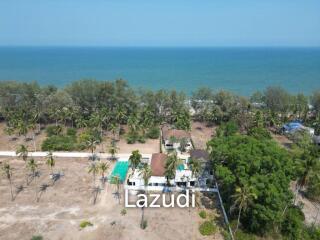 Stunning 2 Pool Villas with 22 Rai land at Sang-Arun Beach, Thap sakae