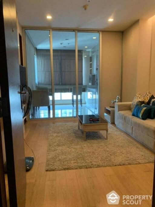 1-BR Condo at The Address Asoke near ARL Makkasan