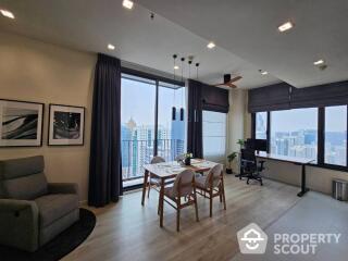 2-BR Condo at The Edge Sukhumvit 23 near MRT Sukhumvit