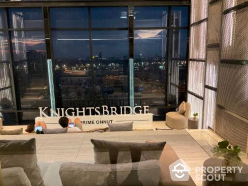 1-BR Condo at Knightsbridge Prime Onnut near BTS On Nut