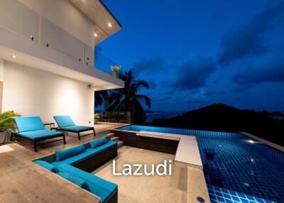 Luxury 5-Bedroom Villa with Ocean View in Chaweng