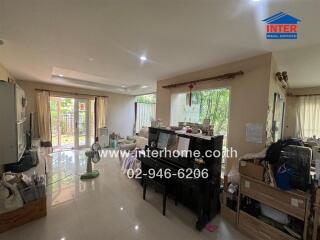 2-story detached house, 112.3 sq m, Laddarom Village, Watcharapol, Sukhapiban 5, Wicharaphol-Ramintra Road. Sukhaphiban 5 Road, Bang Khen District, Bangkok