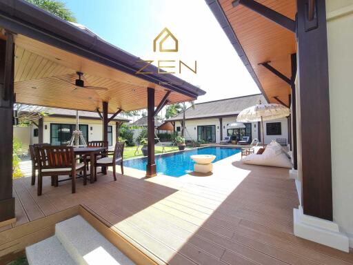 Luxurious 4BR Pool Villa with Tropical Garden For Sale