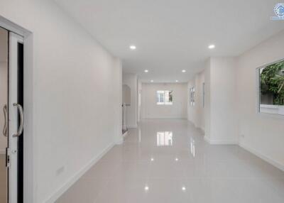 Bright and spacious modern hallway in residential home