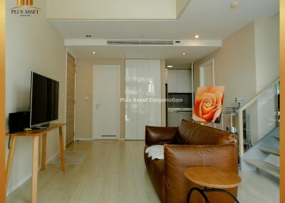 Sale The Room Sukhumvit 21 luxury condo in the heart of Asoke near BTS and MRT fully furnished