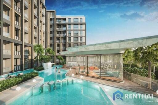 Pre sale New Condominium Pristine Park 3 1 bedroom 34 Sq.m.  Fully furnished