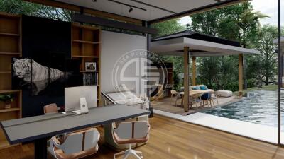 3 Bedrooms Modern Living Space Villa Surrounded by Nature in Thalang area