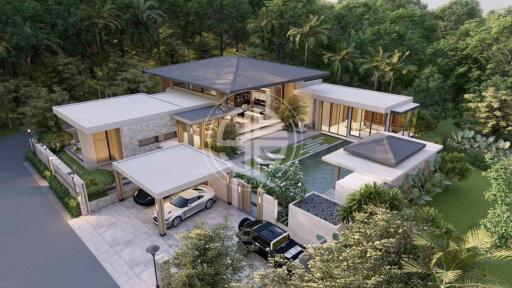 3 Bedrooms Modern Living Space Villa Surrounded by Nature in Thalang area