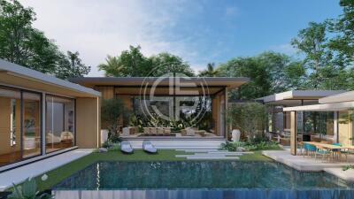 3 Bedrooms Modern Living Space Villa Surrounded by Nature in Thalang area