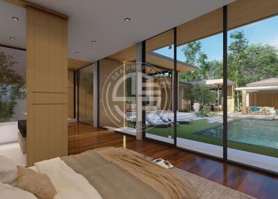 3 Bedrooms Modern Living Space Villa Surrounded by Nature in Thalang area
