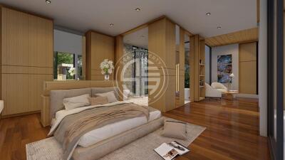 3 Bedrooms Modern Living Space Villa Surrounded by Nature in Thalang area