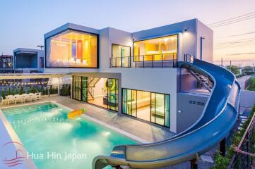 New Modern design 4 Bedroom Pool Villa in Pranburi  ( Off Plan )