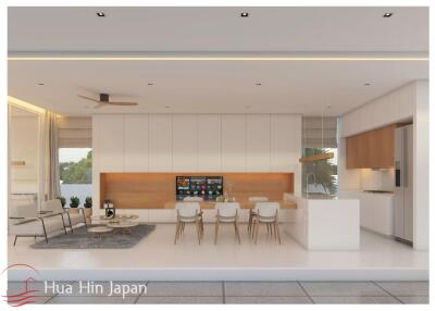 New Cozy design 3 Bedroom Pool Villa in Pranburi  ( Off Plan )