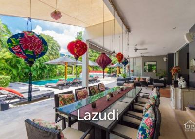 BAAN ING PHU : Designer and immaculate 8 Bed Pool Villa Estate.