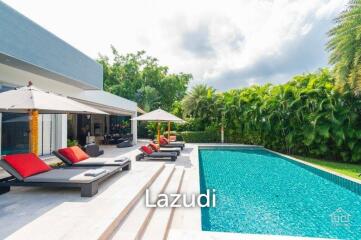 BAAN ING PHU : Designer and immaculate 8 Bed Pool Villa Estate.