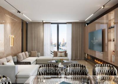 2 Bed 2 Bath 1,400.17 Sq.Ft Trillionaire Residences