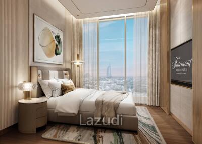 3 Bed 4 Bath 2,382.59 Sq.Ft Fairmont Residences Dubai Skyline