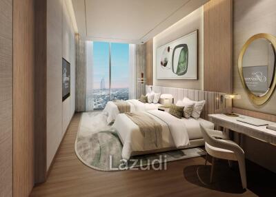 3 Bed 4 Bath 2,382.59 Sq.Ft Fairmont Residences Dubai Skyline