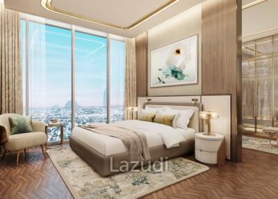 3 Bed 4 Bath 2,382.59 Sq.Ft Fairmont Residences Dubai Skyline