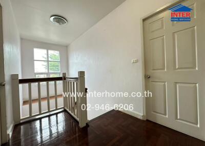 Bright and clean hallway in a residential building