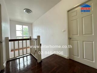 Bright and clean hallway in a residential building