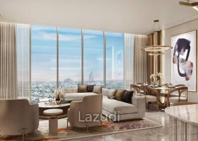 2 Bed 2 Bath 1,654.09 Sq.Ft Fairmont Residences Dubai Skyline