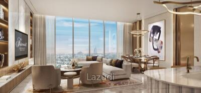 2 Bed 2 Bath 1,654.09 Sq.Ft Fairmont Residences Dubai Skyline