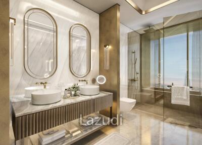 2 Bed 2 Bath 1,654.09 Sq.Ft Fairmont Residences Dubai Skyline