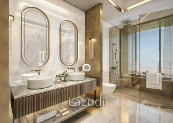 2 Bed 2 Bath 1,654.09 Sq.Ft Fairmont Residences Dubai Skyline