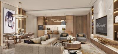 2 Bed 2 Bath 1,677.88 Sq.Ft Fairmont Residences Dubai Skyline