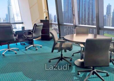399 قدم مربع مكتب مدرجة بسعر AED 15,000./شهر
