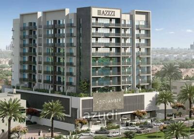 1 Bed 1 Bath 1,114.29 Sq.Ft Azizi Amber