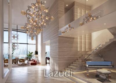 4 Bed Duplex 6,398.06 Sq.Ft SLS Residences The Palm Dubai