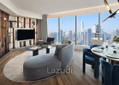 2 Bed 2 Bath 1,133 Sq.Ft SO/ Uptown Dubai Residences