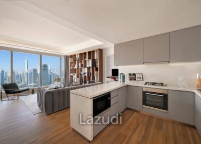 2 Bed 2 Bath 1,133 Sq.Ft SO/ Uptown Dubai Residences