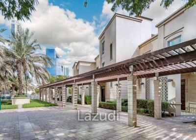 Lazudi presents a spectacular 3BR Villa with Roof Terrace on Dubai Marina with Marina + Skyline Views