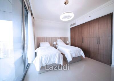 Luxurious  3 Bedroom  Fountain + Khalifa View