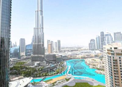 Luxurious  Khalifa + Fountain View  Spacious