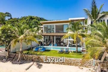 Ultra Luxury Beachfront Villa in Bang Makham, Ko Samui