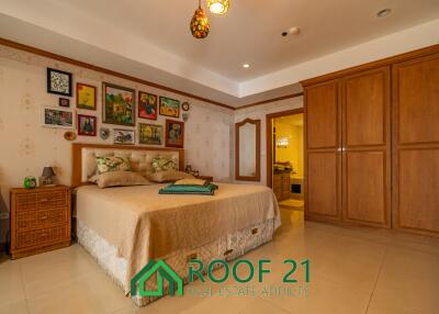The condo with a spacious room 100 sqm. sea view 1 bedroom 2 bathrooms available at a special price for sale and rent / B-0160K