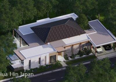 5 Bedroom exquisite pool villa- Luxury Residence in Hua Hin ( Off Plan )