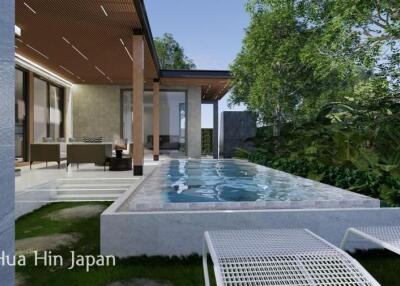 2 Bedroom exquisite pool villa- Luxury Residence in Hua Hin ( Off Plan )