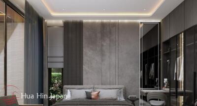 2 Bedroom exquisite pool villa- Luxury Residence in Hua Hin ( Off Plan )