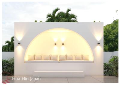 2 Story New Modern design 4 Bedroom Pool Villa in Pranburi  ( Off Plan )