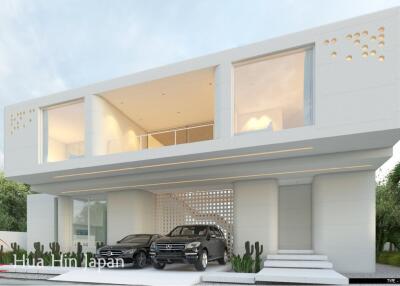 2 Story New Cozy design 4 Bedroom Pool Villa in Pranburi  ( Off Plan )