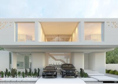 2 Story New Cozy design 4 Bedroom Pool Villa in Pranburi  ( Off Plan )
